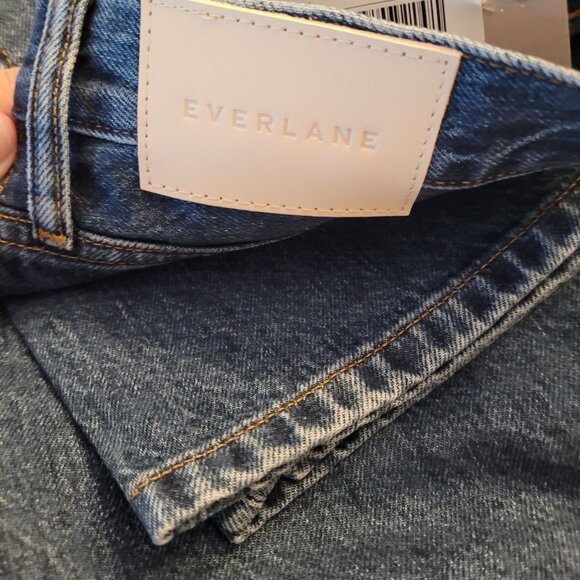 NWT EVERLANE The '90s Cheeky Jean in Atlantic Blue Women's Size 29 Ankle - Picture 8 of 8